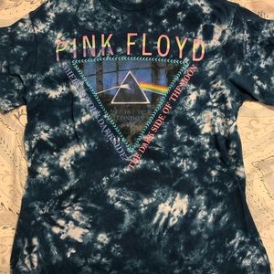 Tie-Dye Pink Floyd t-shirt
